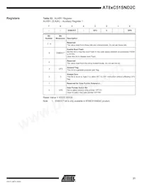 AT89C51SND2C-7FTUL Datasheet Pagina 21