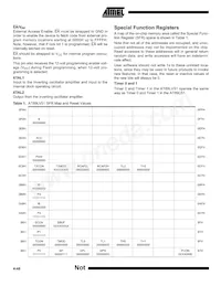 AT89LV51-12PI Datasheet Page 4