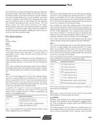 AT89LV52-12PI Datenblatt Seite 3