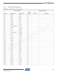 AT91RM9200-QI-002-T Datasheet Page 23