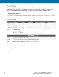 ATAES132-MA3H-EQ-T Datasheet Page 13