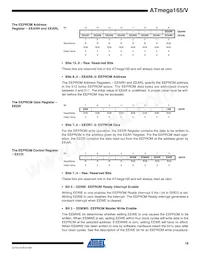 ATMEGA165V-8AI Datasheet Page 18