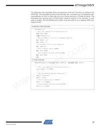 ATMEGA165V-8AI Datasheet Page 20