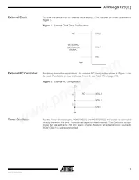 ATMEGA323L-4AI Datasheet Page 7
