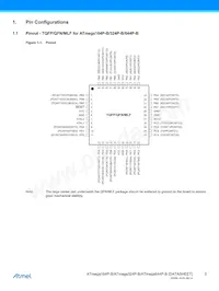 ATMEGA324P-B15AZ Datasheet Page 3
