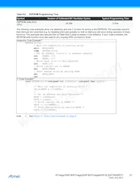 ATMEGA324P-B15AZ Datasheet Page 21