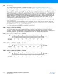 ATMEGA88-15MT2 Datasheet Page 22