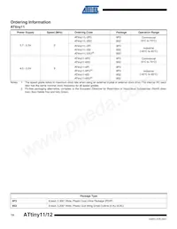 ATTINY12V-1SI Datasheet Page 10