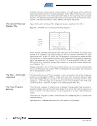 ATTINY15L-1SU Datasheet Pagina 6