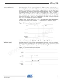 ATTINY15L-1SU Datasheet Page 17