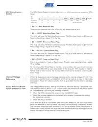 ATTINY15L-1SU Datasheet Page 18