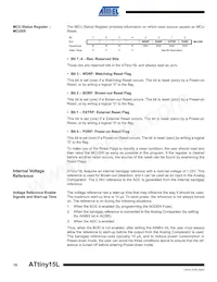 ATTINY15L-1SU Datasheet Pagina 18