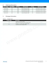 ATTINY44V-15MT Datasheet Pagina 5