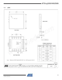ATTINY84A-CCUR Datasheet Page 17