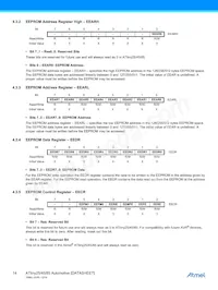 ATTINY85V-15ST Datasheet Pagina 14