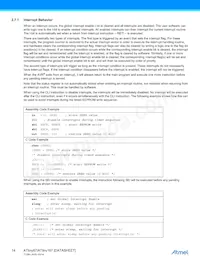 ATTINY87-A15XZ Datasheet Page 14