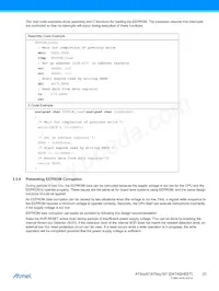 ATTINY87-A15XZ Datasheet Page 21