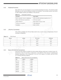 ATUC256L4U-D3HES Datasheet Page 13