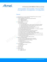 ATXMEGA128D3-ANR Datasheet Copertura