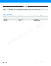 ATXMEGA128D3-ANR數據表 頁面 4