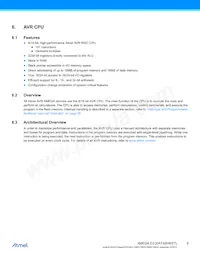 ATXMEGA128D3-ANR Datasheet Page 9