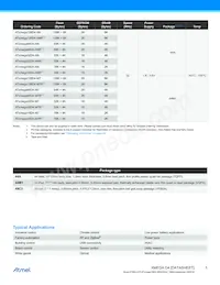 ATXMEGA16D4-MHA2數據表 頁面 3