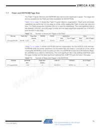 ATXMEGA256A3B-AUR Datasheet Page 13