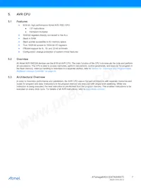 ATXMEGA64D3-15AT1 Datasheet Page 7