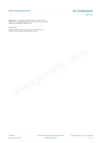 BT1308W-600D Datasheet Page 13