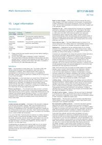 BT131W-600 Datasheet Page 14