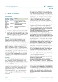 BT132-600D Datasheet Page 11