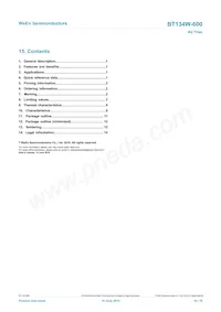 BT134W-800 Datasheet Page 16