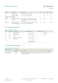 BT136S-800F Datasheet Page 2