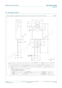 BT136X-600D Datasheet Page 10