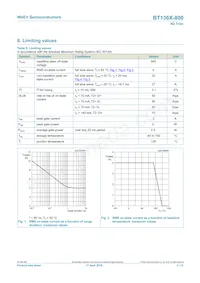 BT136X-800 Datasheet Page 3