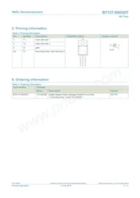 BT137-600G0TQ Datenblatt Seite 2