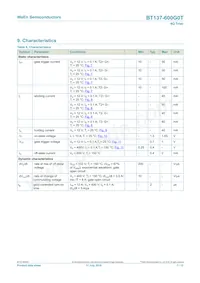 BT137-600G0TQ Datasheet Page 7