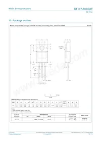 BT137-600G0TQ 데이터 시트 페이지 10