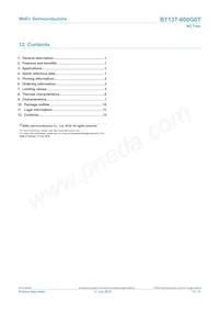 BT137-600G0TQ Datasheet Pagina 13