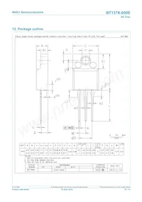 BT137X-600E Datasheet Page 10