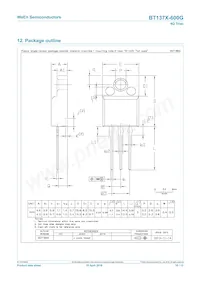 BT137X-600G Datasheet Page 10