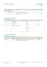 BT138X-600 Datasheet Page 2