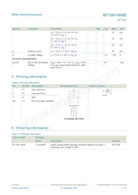 BT138Y-600E Datenblatt Seite 2
