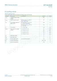 BT139-600E/DG Datenblatt Seite 3