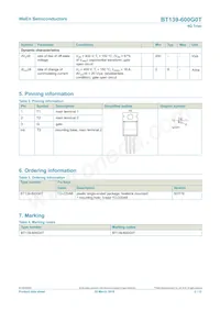 BT139-600G0TQ Datasheet Page 2