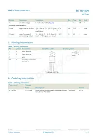BT139-800 Datasheet Page 2