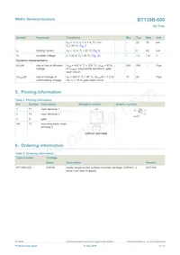 BT139B-600 Datasheet Page 2