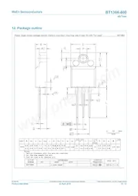 BT139X-800/L02Q Datasheet Pagina 10