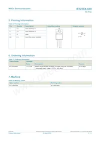 BT236X-600 Datasheet Page 2