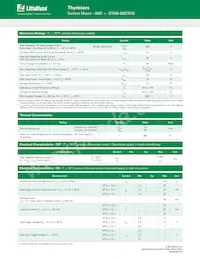 BTA08-800CW3LFG Datasheet Page 2